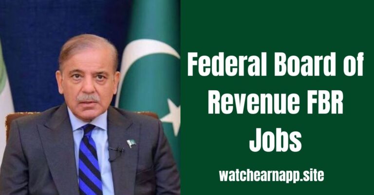 Federal Board of Revenue FBR Jobs